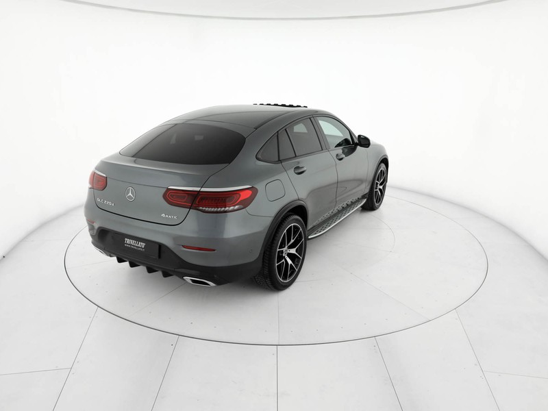 Mercedes GLC Coupè coupe 220 d night edition 4matic auto diesel grigio