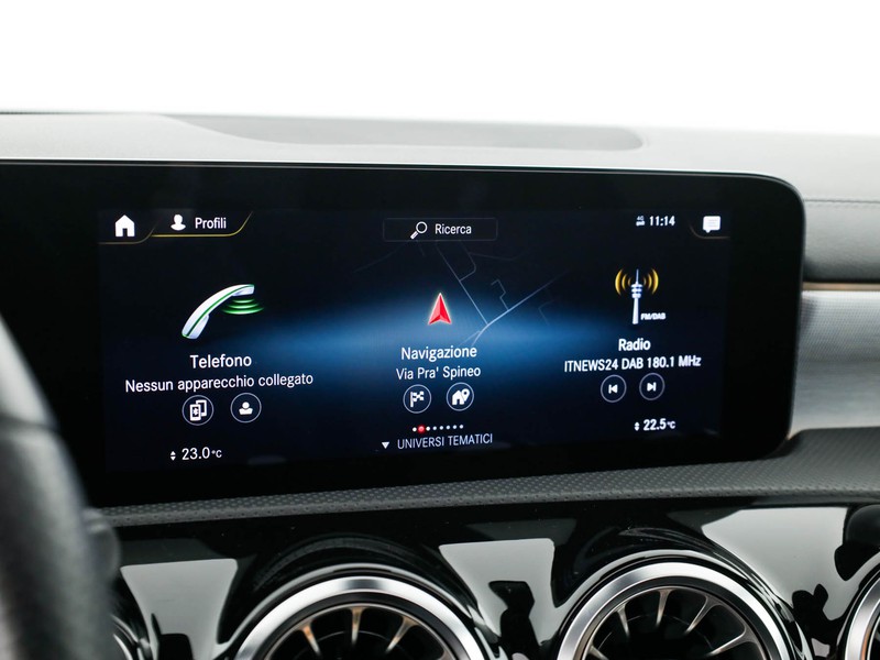 Mercedes CLA Shooting Brake  200 d night edition auto diesel nero