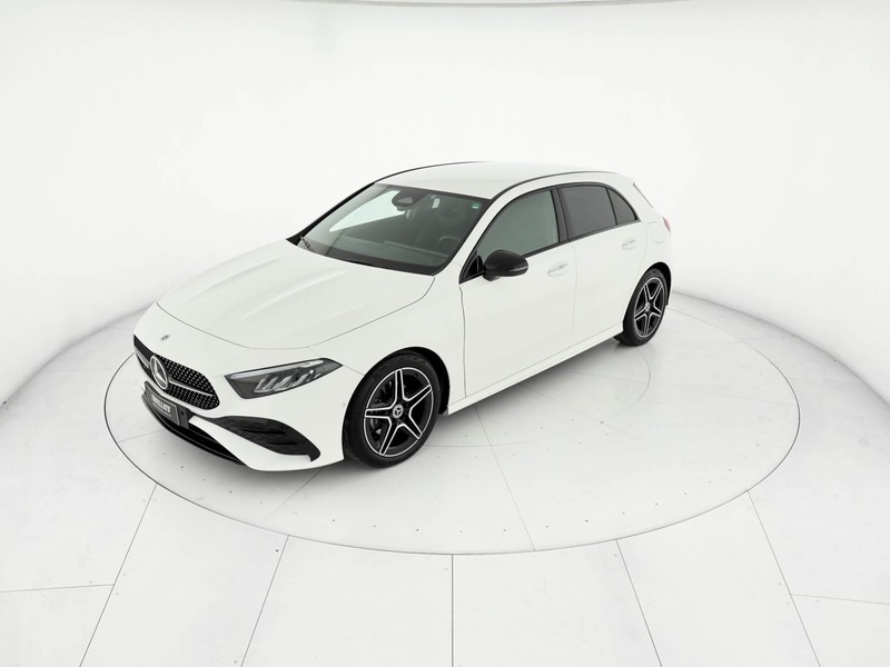 Mercedes Classe A 180 d amg line advanced plus auto diesel bianco