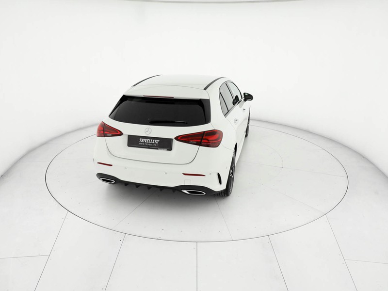 Mercedes Classe A 180 d amg line advanced plus auto diesel bianco