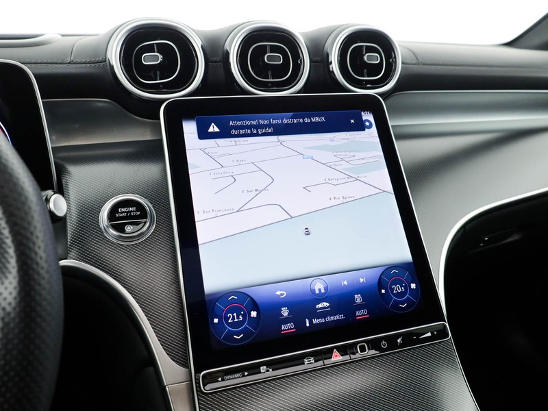 Mercedes GLC 220 d amg line premium plus 4matic auto ibrido grigio