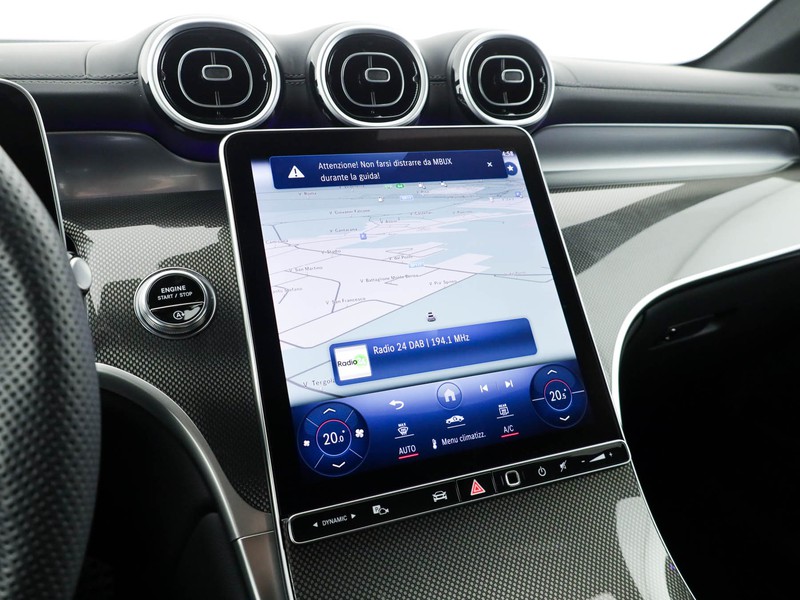 Mercedes GLC 220 d amg advanced plus 4matic auto ibrido bianco