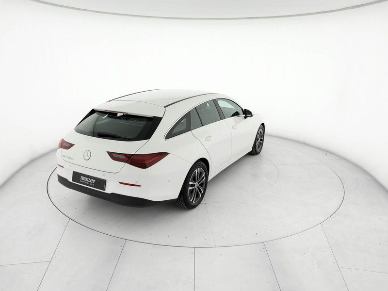 Mercedes CLA Shooting Brake  180 d advanced auto diesel bianco