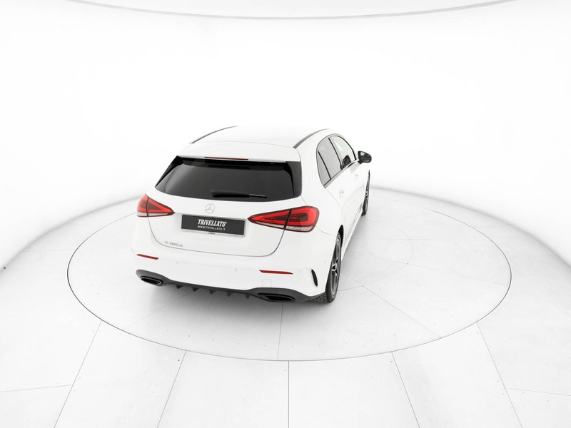 Mercedes Classe A 180 d premium auto diesel bianco