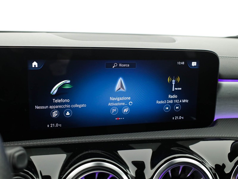 Mercedes Classe A 180 d premium auto diesel bianco