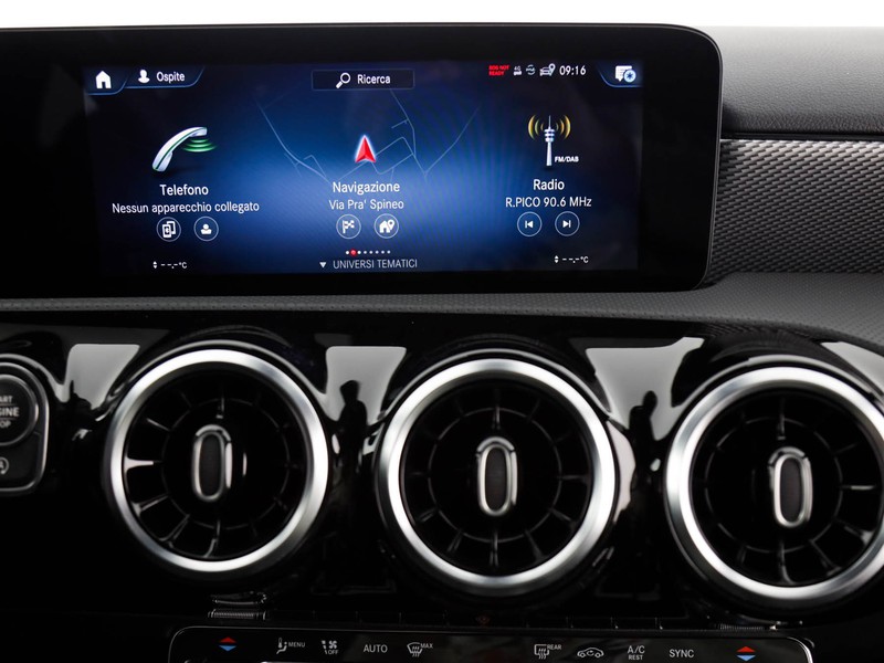 Mercedes Classe A 180 d sport night edition auto diesel nero