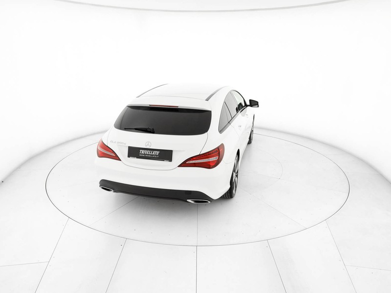 Mercedes CLA Shooting Brake  200 d sport auto fl diesel bianco