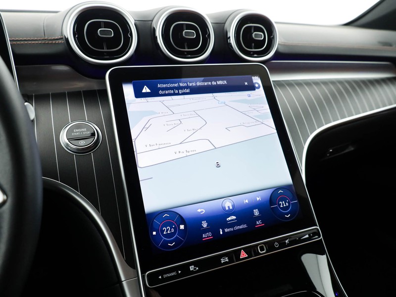 Mercedes Classe C SW sw all-terrain 220 d mhev premium 4matic auto ibrido grigio