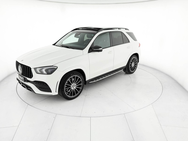 Mercedes GLE gle 300 d mhev premium 4matic auto ibrido bianco