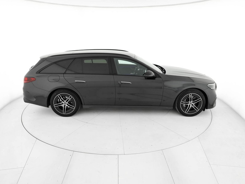 Mercedes Classe E SW sw 220 d amg line advanced 4matic auto ibrido grigio