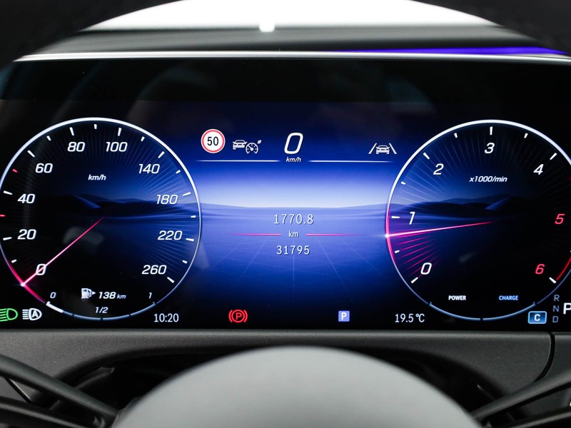 Mercedes Classe E SW sw 220 d amg line advanced 4matic auto ibrido grigio