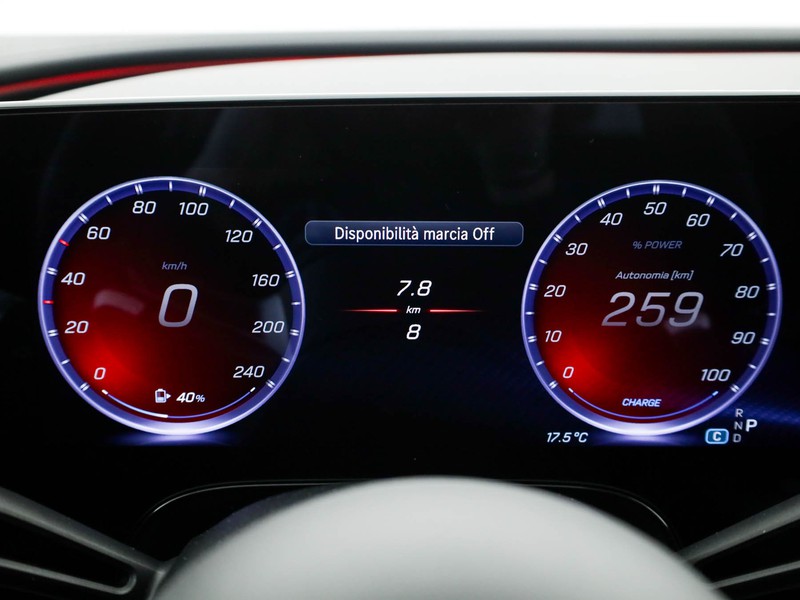 Mercedes GLC eq 400 amg line advanced plus 4matic elettrica argento