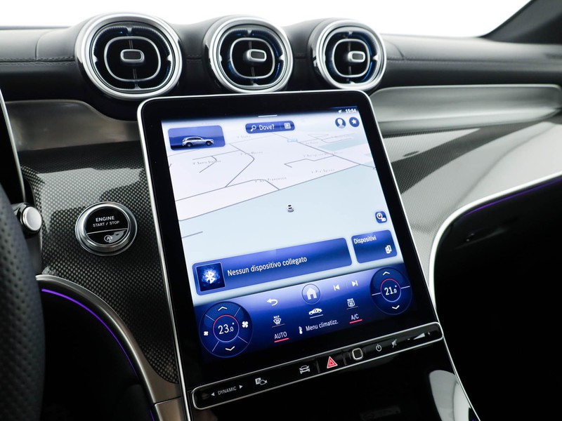 Mercedes GLC 220 d amg premium 4matic auto ibrido grigio