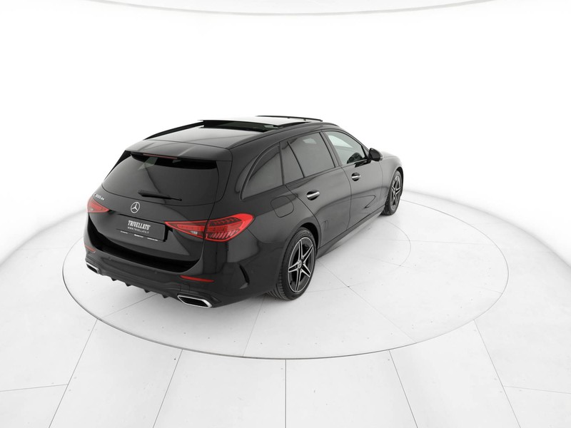 Mercedes Classe C SW sw 300 de phev amg line premium plus auto ibrido nero