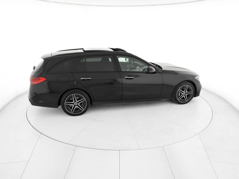 Mercedes Classe C SW sw 300 de phev amg line premium plus auto ibrido nero