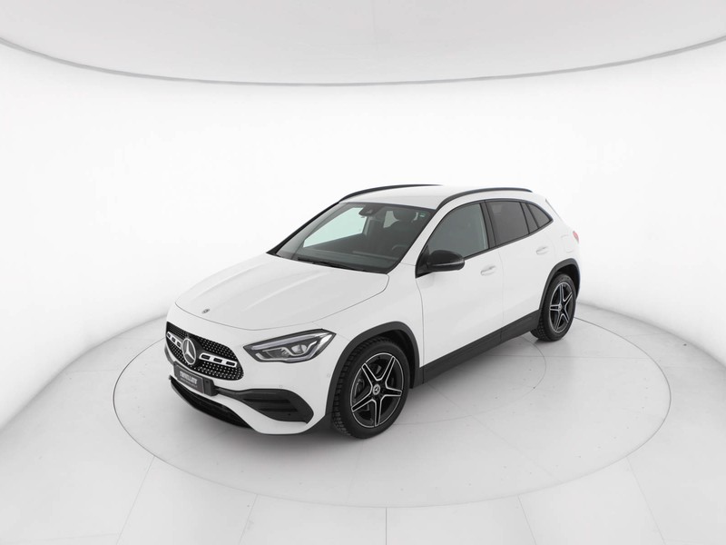 Mercedes GLA 200 d premium 4matic auto diesel bianco