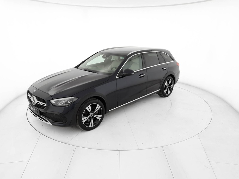 Mercedes Classe C SW sw all-terrain 220 d mhev premium plus 4matic auto ibrido blu/azzurro