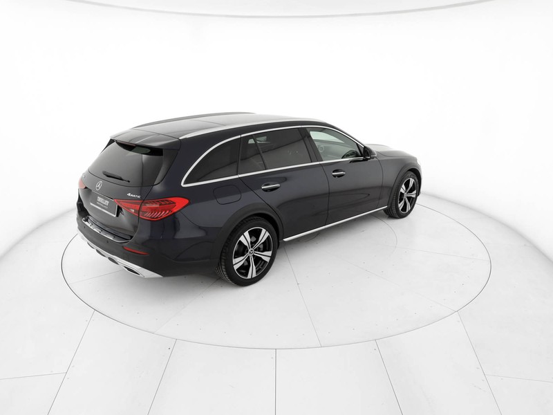 Mercedes Classe C SW sw all-terrain 220 d mhev premium plus 4matic auto ibrido blu/azzurro