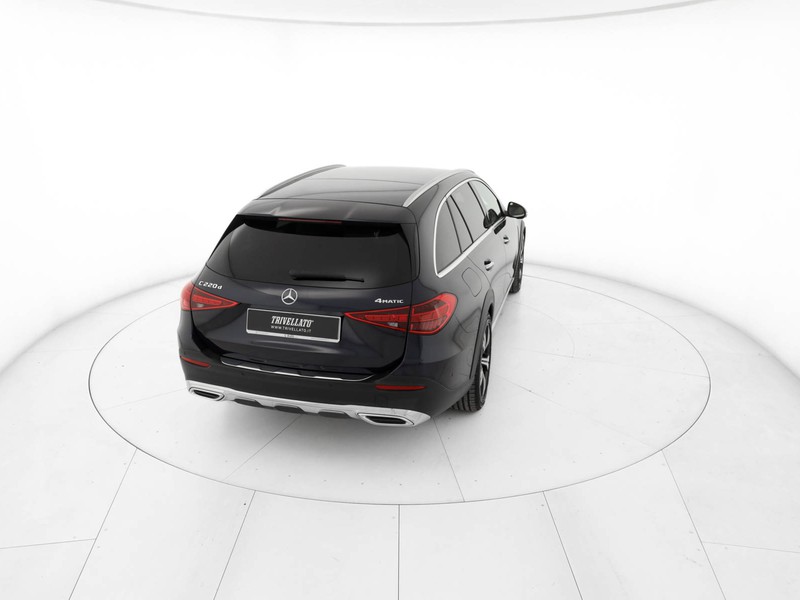 Mercedes Classe C SW sw all-terrain 220 d mhev premium plus 4matic auto ibrido blu/azzurro