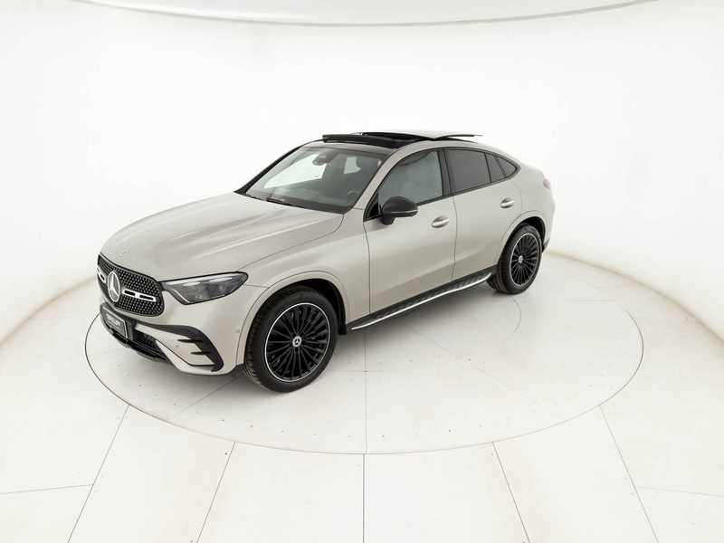 Mercedes GLC Coupè coupe 300 d amg line premium plus 4matic auto ibrido argento