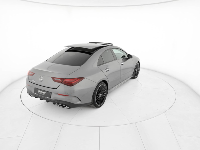 Mercedes CLA Coupè coupe 200 d amg line premium auto diesel grigio