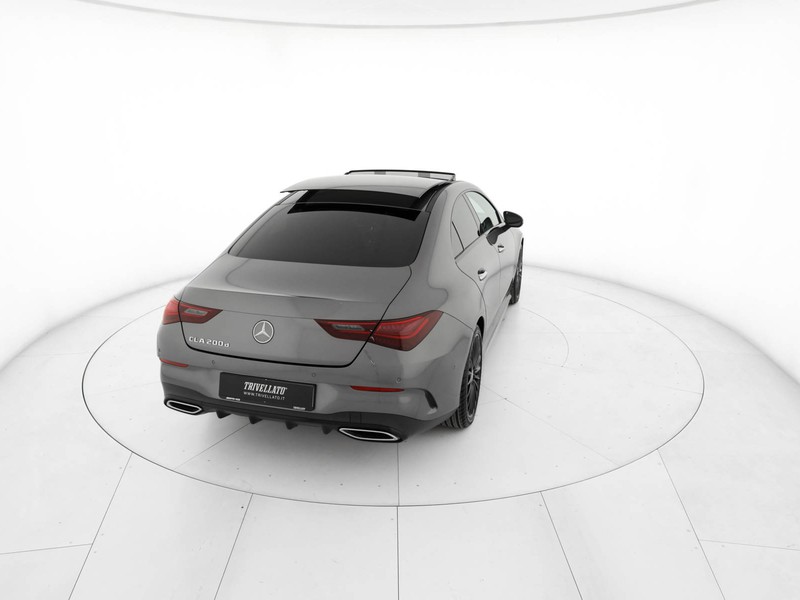 Mercedes CLA Coupè coupe 200 d amg line premium auto diesel grigio