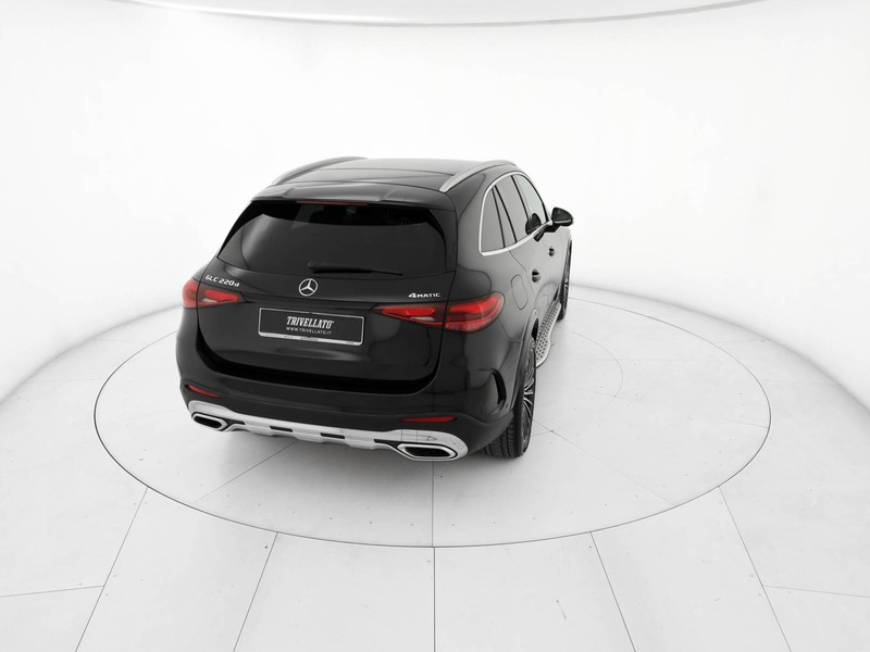 Mercedes GLC 220 d amg advanced 4matic auto ibrido nero