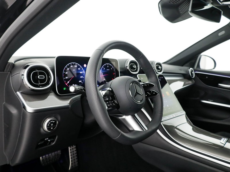 Mercedes Classe C SW sw 300 d mhev amg line advanced plus auto ibrido nero