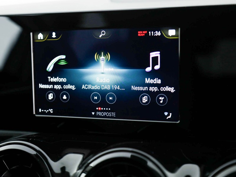 Mercedes GLA 180 d executive auto diesel nero