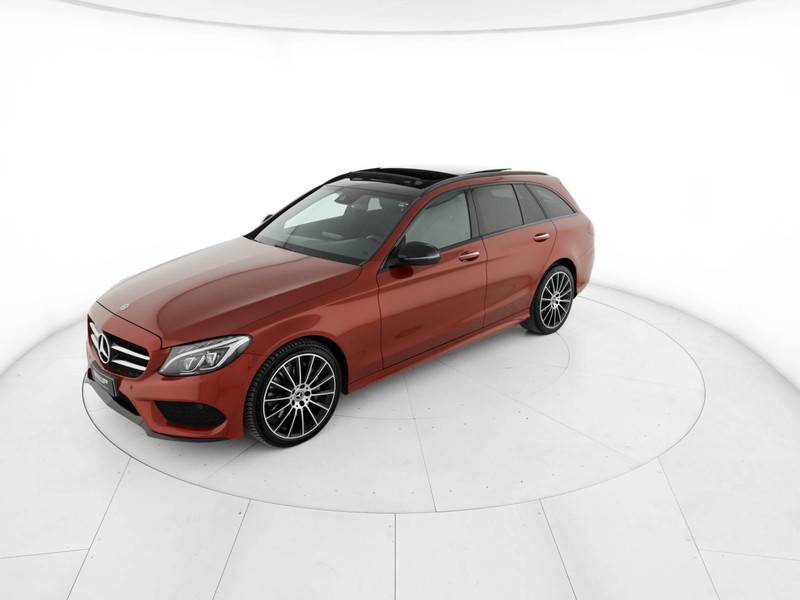 Mercedes Classe C SW sw 250 d premium 4matic auto 9m diesel rosso