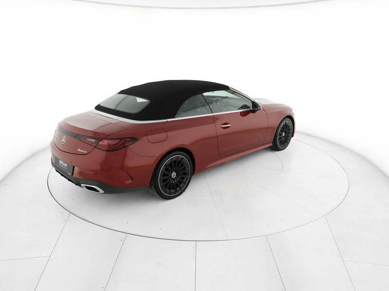 Mercedes CLE cabrio 300 amg line premium plus 4matic auto ibrido rosso