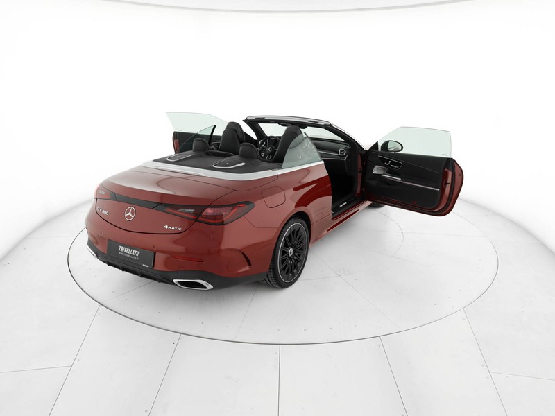 Mercedes CLE cabrio 300 amg line premium plus 4matic auto ibrido rosso