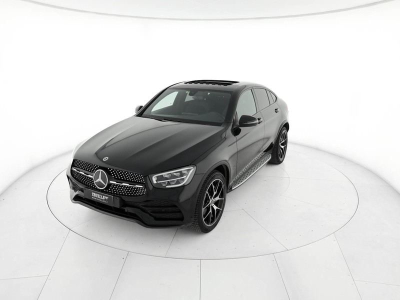 Mercedes GLC Coupè coupe 300 de phev night edition plus 4matic auto ibrido nero