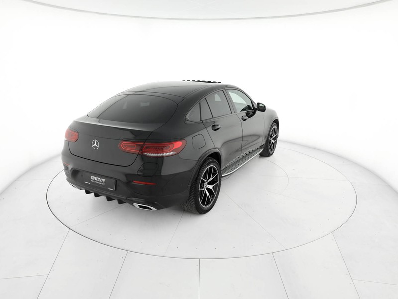 Mercedes GLC Coupè coupe 300 de phev night edition plus 4matic auto ibrido nero