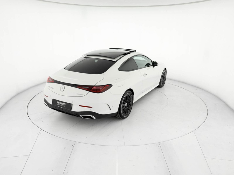 Mercedes CLE coupe 300 amg line advanced plus 4matic auto ibrido bianco