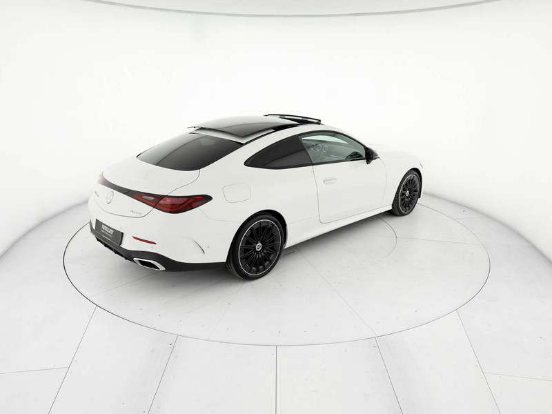Mercedes CLE coupe 300 amg line advanced plus 4matic auto ibrido bianco