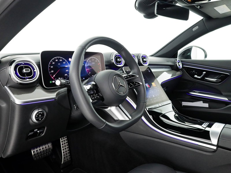 Mercedes CLE coupe 300 amg line advanced plus 4matic auto ibrido bianco