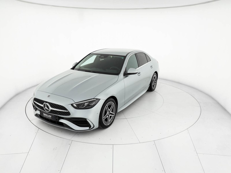 Mercedes Classe C Berlina 220 d mhev premium 4matic auto ibrido argento