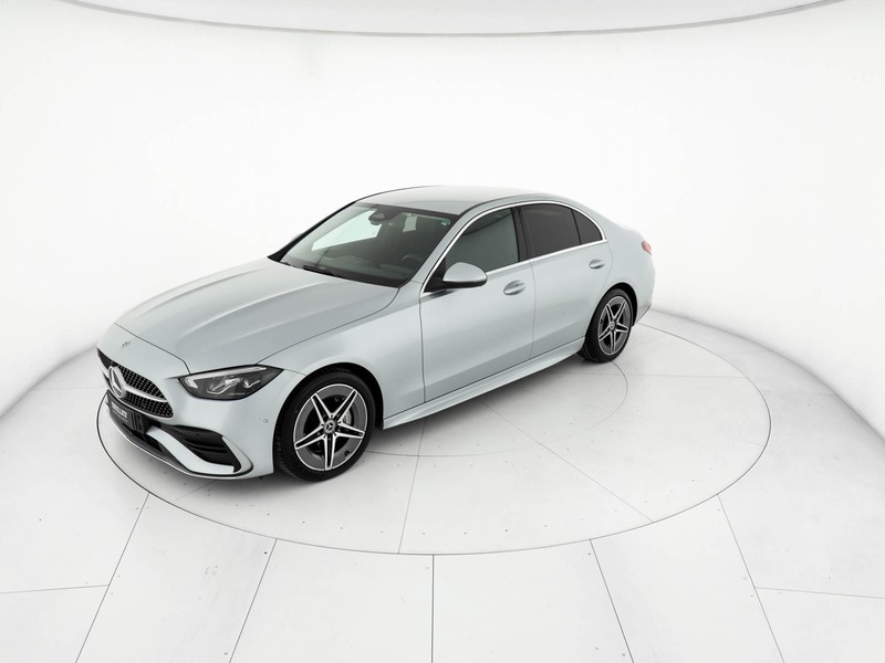 Mercedes Classe C Berlina 220 d mhev premium 4matic auto ibrido argento