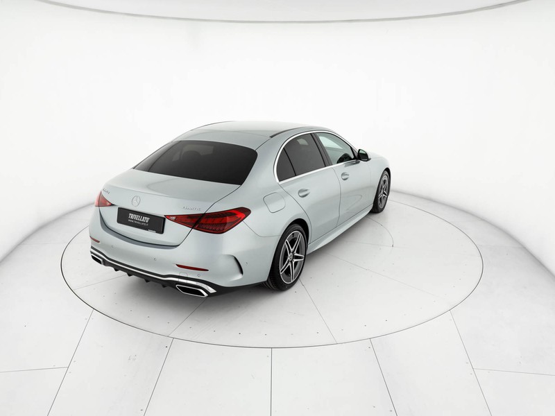 Mercedes Classe C Berlina 220 d mhev premium 4matic auto ibrido argento
