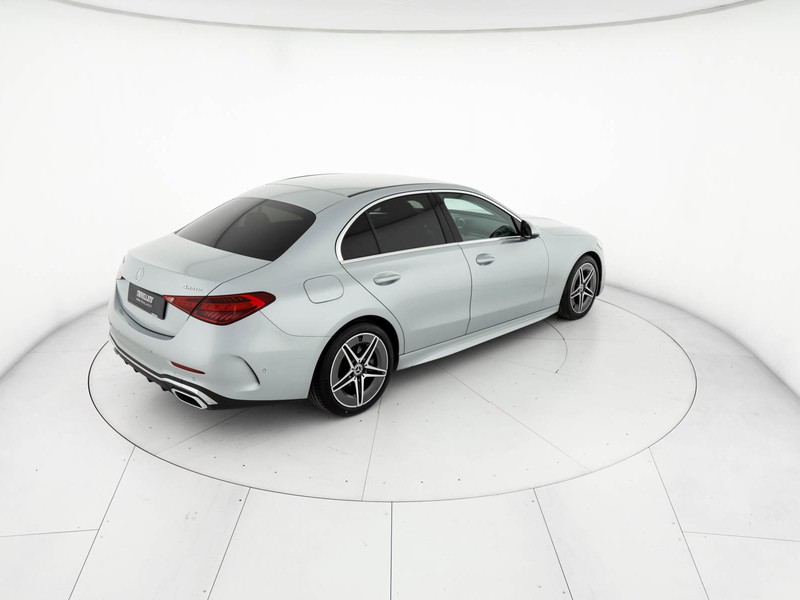 Mercedes Classe C Berlina 220 d mhev premium 4matic auto ibrido argento