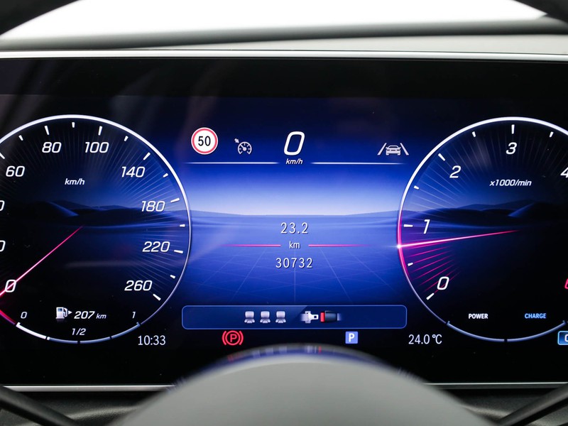 Mercedes Classe C SW sw 200 d mhev advanced auto ibrido argento