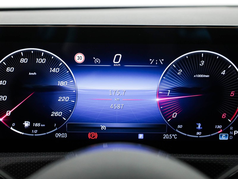 Mercedes Classe A 180 d progressive advanced auto diesel grigio