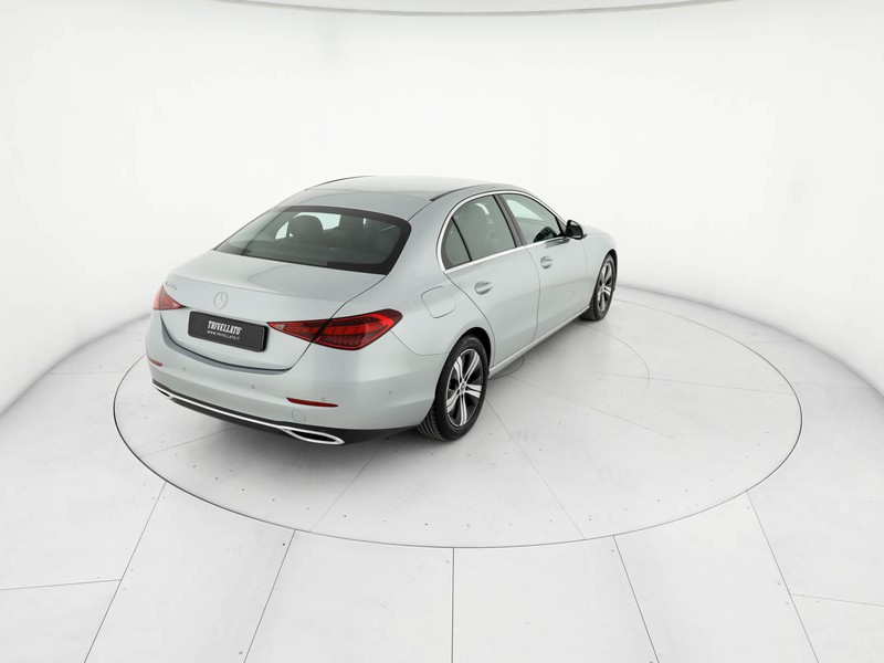 Mercedes Classe C Berlina 200 d mhev advanced auto ibrido argento
