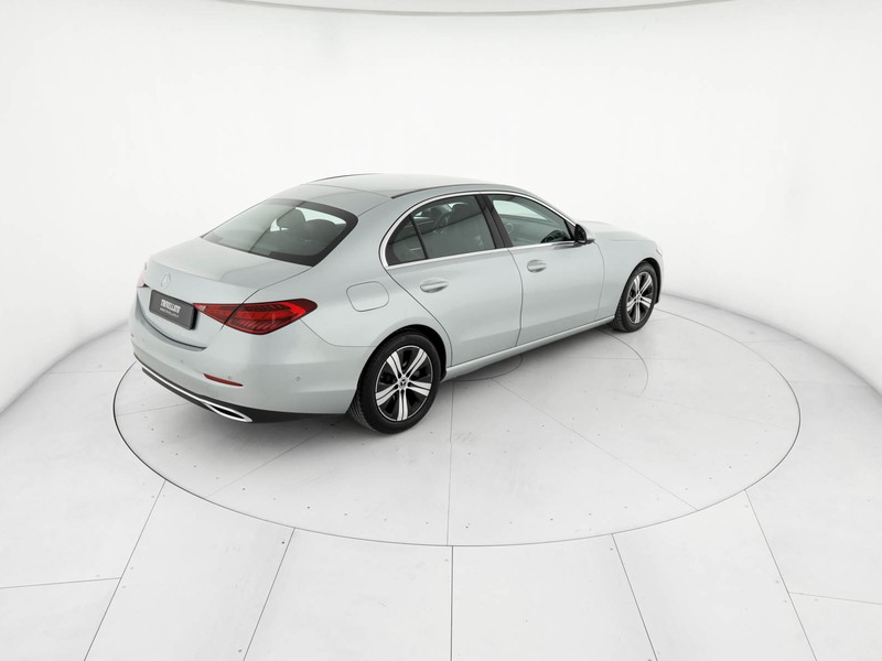 Mercedes Classe C Berlina 200 d mhev advanced auto ibrido argento