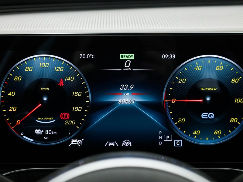 Mercedes EQC 400 electric tech edition 4matic elettrica grigio