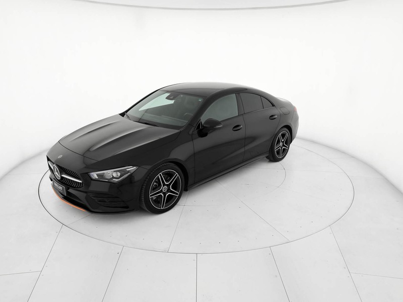 Mercedes CLA Coupè coupe 200 premium auto benzina nero
