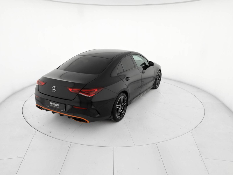 Mercedes CLA Coupè coupe 200 premium auto benzina nero