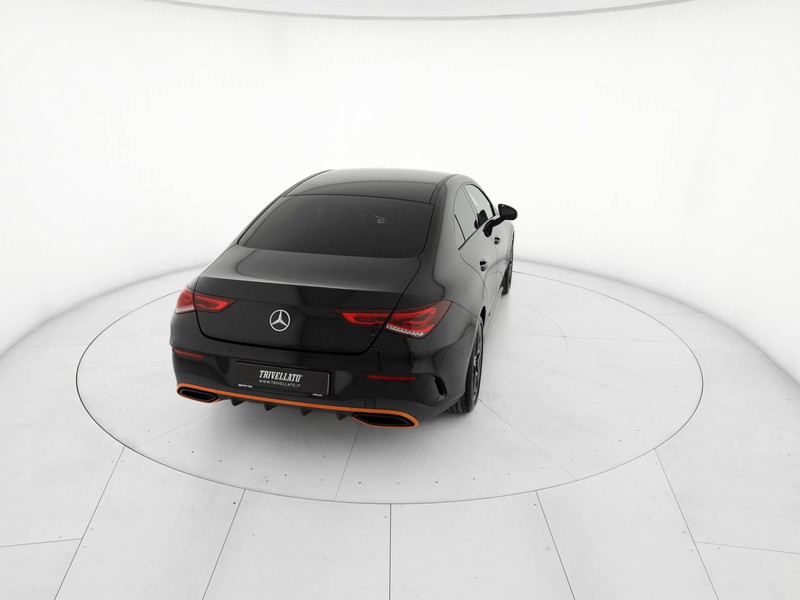 Mercedes CLA Coupè coupe 200 premium auto benzina nero