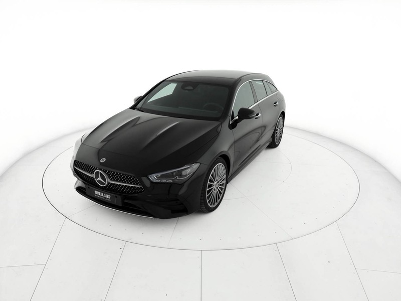 Mercedes CLA Shooting Brake  200 d amg line advanced plus auto diesel blu/azzurro
